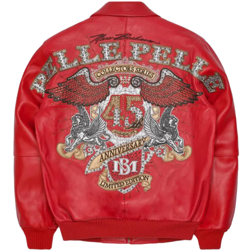 Wholesale Custom High Street Men's 100% Genuine Plush Leather Bomber Jacket OEM Flame Rhinestones Embroidery Varsity Jacket