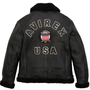 Custom Made Winter B3 Bomber Merino Shearling Leather Jackets OEM USA Size Lambskin Leather Icon Jacket