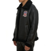 Custom Made Winter B3 Bomber Merino Shearling Leather Jackets OEM USA Size Lambskin Leather Icon Jacket