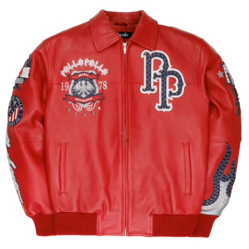 OEM Manufacturer's Top Grade Men's Rhinestone Bomber Jacket  Leather Varsity Jackets Embroidery Patchwork Street Wear