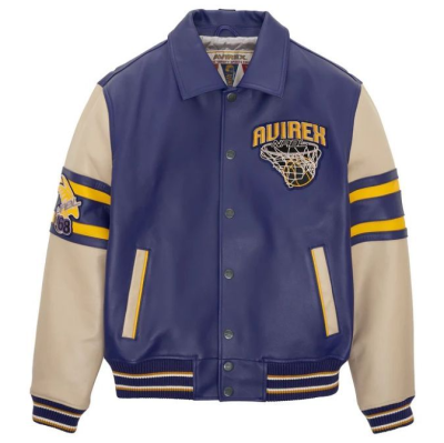 Custom USA Size OEM Brand Flyer A2 Varsity Jaacket Men's Lambskin aviator Bomber Jacket  Manufacturer