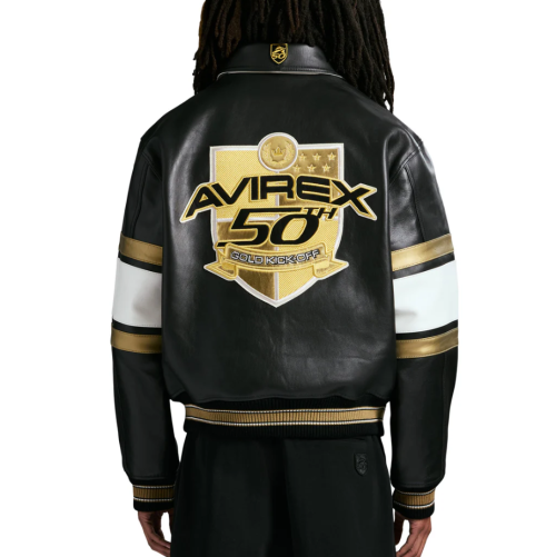 Custom Sheepskin Leather Men's Streetwear Bomber Jacket High Quality Aviator Jacket Manufacturer