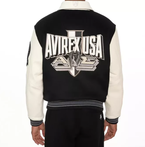 Custom Lambskin Leather Men's Streetwear Varsity Jacket High Quality Letterman Jacket Manufacturer