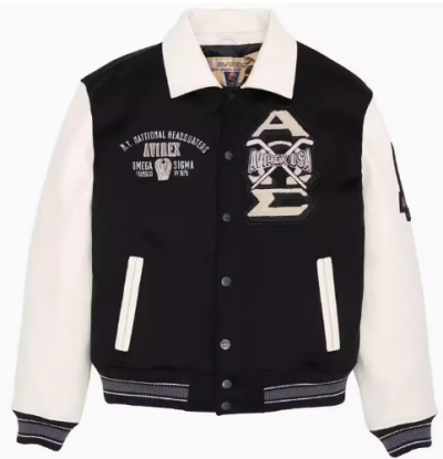 Custom Lambskin Leather Men's Streetwear Varsity Jacket High Quality Letterman Jacket Manufacturer