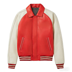 Custom Sheepskin Leather Men's Streetwear Bomber Jacket High Quality Aviator Jacket Manufacturer | Men's Leather Aviator Jackets | Danke Leather Garment Manufacturer