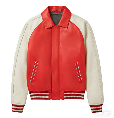 Custom Sheepskin Leather Men's Streetwear Bomber Jacket High Quality Aviator Jacket Manufacturer | Men's Leather Aviator Jackets | Danke Leather Garment Manufacturer