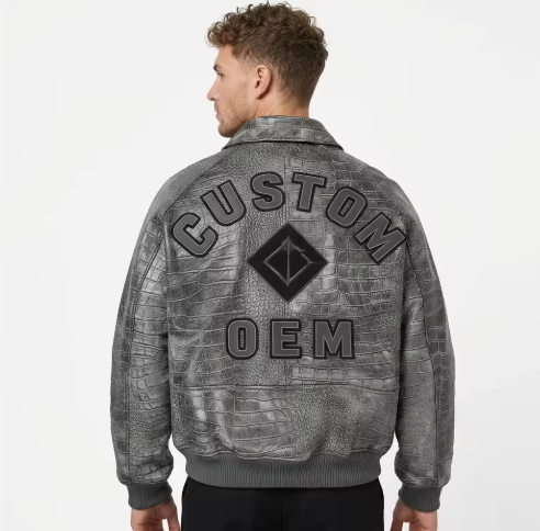 Custom bomber jacket