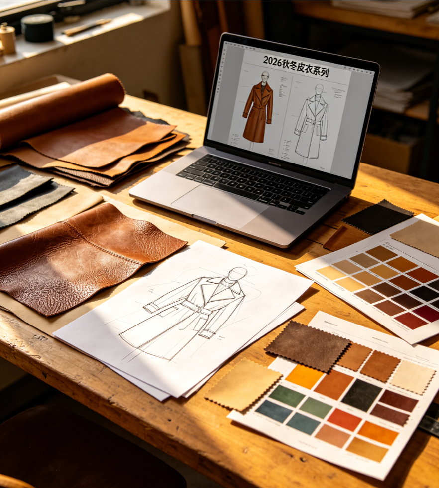 30 years professional leather jacket factory Danke workshop exterior