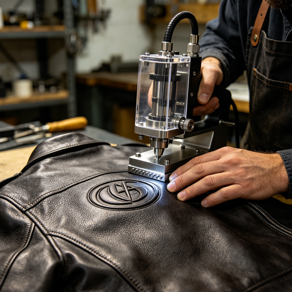custom logo embossing