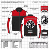 OEM Men's Contrast Leather Racing Jacket Custom Embossed Applique Embroidery Biker Jacket for Men
