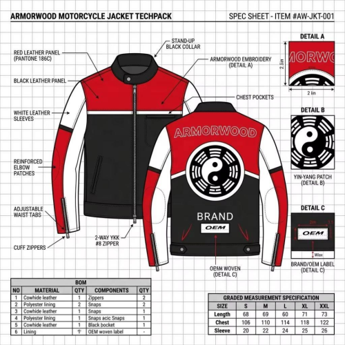OEM Men's Contrast Leather Racing Jacket Custom Embossed Applique Embroidery Biker Jacket for Men
