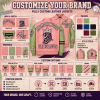 Bespoke Custom Two Tone Full Grain Cowhide Leather Varsity Jacket Manufacturer Custom Genuine Leather Streetwear Outerwear