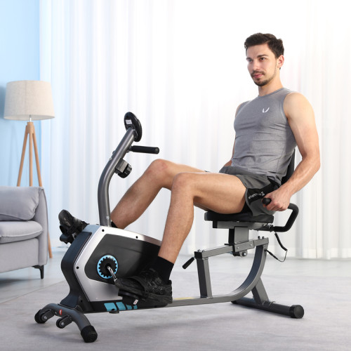 Indoor Body Exercise Magnetic Recumbent Bike