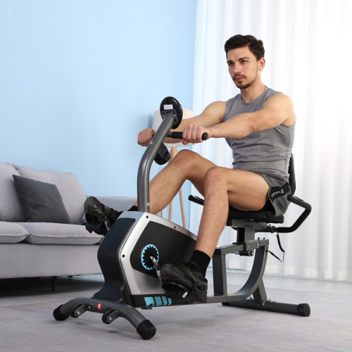 Indoor Body Exercise Magnetic Recumbent Bike