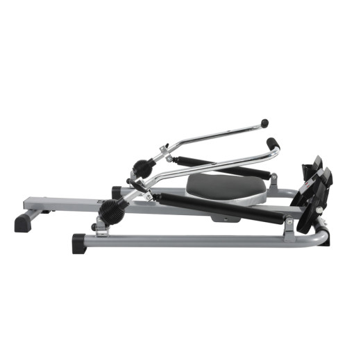 Exercise Adjustable Double Hydraulic Resistance Rowing Machine