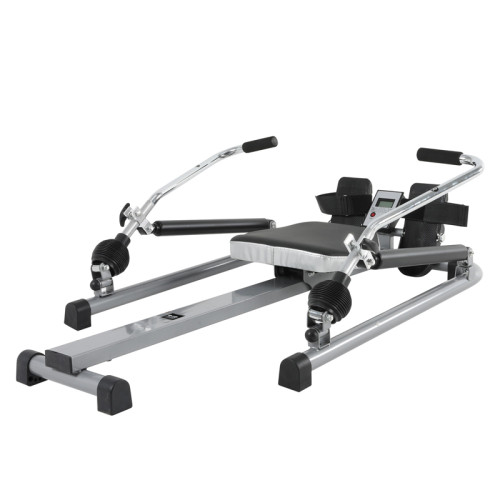 Exercise Adjustable Double Hydraulic Resistance Rowing Machine