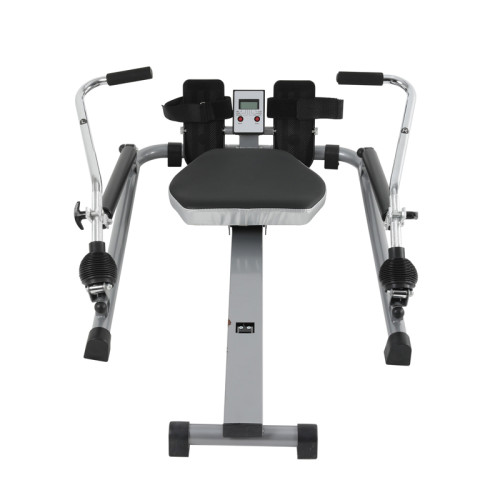 Exercise Adjustable Double Hydraulic Resistance Rowing Machine