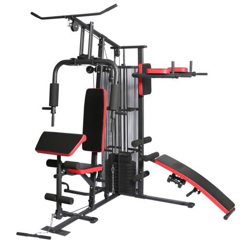 Multi Station Body Fitness Training Equipment Multi Gym