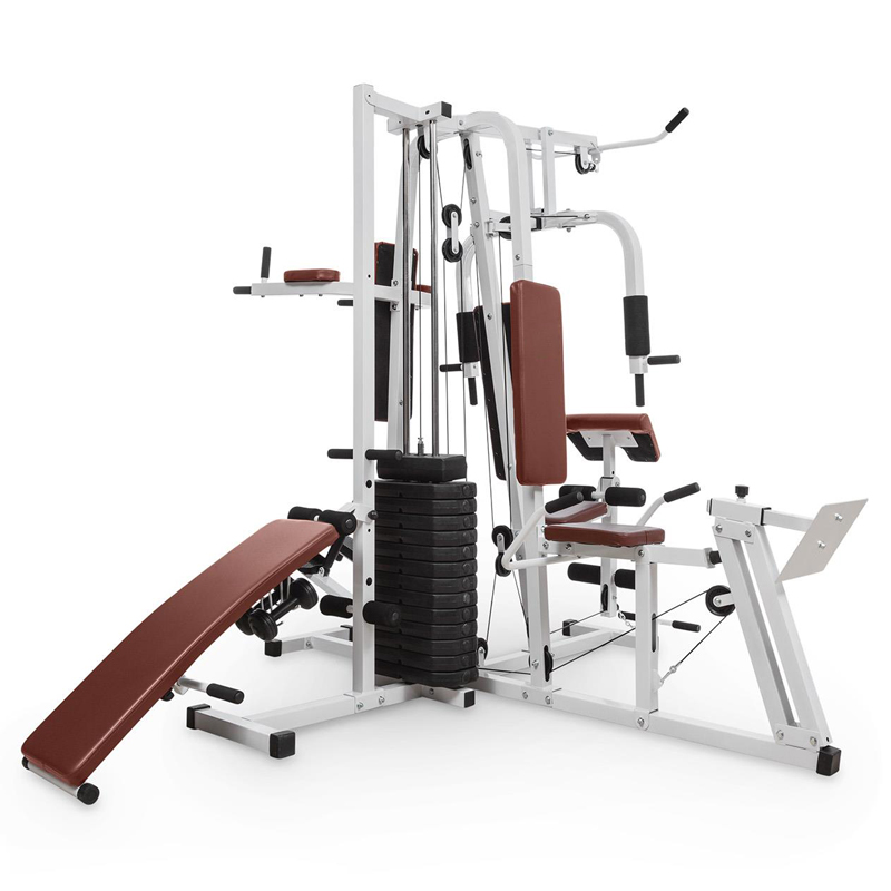 High quality 4 multi station multi gym equipment Training Exercise Workout Station Fitness 4 Station Multi Gyms Sisterunion Fitness Equipment Manufacturer