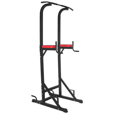 Nouveau design Dip Station Integrated Gym Trainer Pull Up Power Tower Fabricant-fitness power tower avec station de traction