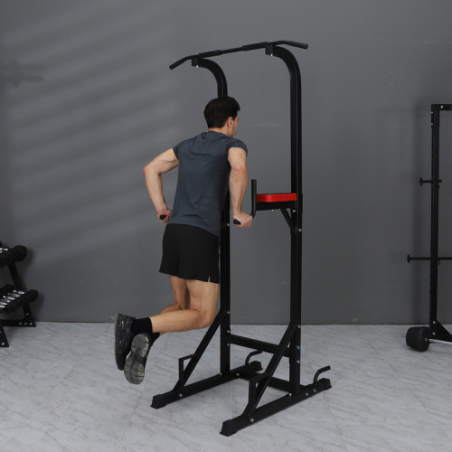 New Design Dip Station Integrated Gym Trainer Pull Up Power Tower Manufacturer-fitness power tower with pull up station