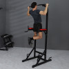 Nouveau design Dip Station Integrated Gym Trainer Pull Up Power Tower Fabricant-fitness power tower avec station de traction
