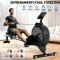 Indoor Steel Adjustable Fitness Rowing Machine Magnetic Control Exercise Equipment