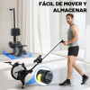 Indoor Steel Adjustable Fitness Rowing Machine Magnetic Control Exercise Equipment