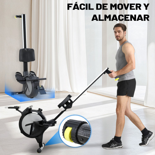 Indoor Steel Adjustable Fitness Rowing Machine Magnetic Control Exercise Equipment