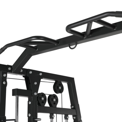 Multi-Functional Indoor Gym Smith Machine for Strength Training & Bodybuilding Triceps Exercise Stainless Steel Home Use