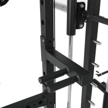 Multi-Functional Indoor Gym Smith Machine for Strength Training & Bodybuilding Triceps Exercise Stainless Steel Home Use