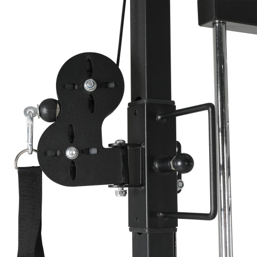 Multi-Functional Indoor Gym Smith Machine for Strength Training & Bodybuilding Triceps Exercise Stainless Steel Home Use