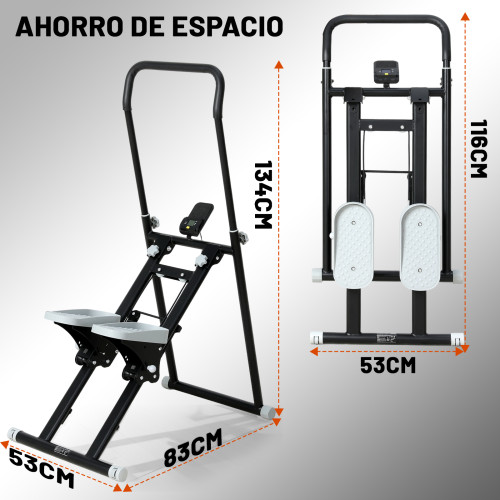 Home Gym Stair Climber Full-Body Workout Weight Loss Machine Stair