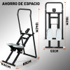 Home Gym Stair Climber Full-Body Workout Weight Loss Machine Stair