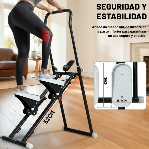 Home Gym Stair Climber Full-Body Workout Weight Loss Machine Stair