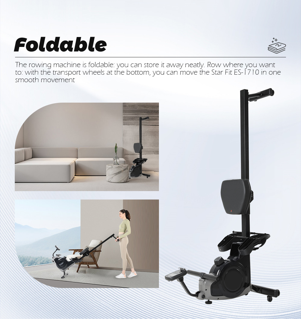 magnetic rowing machine