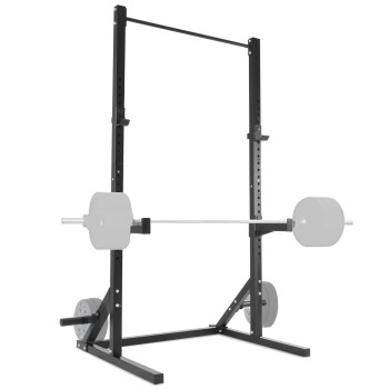 Adjustable Weight Lifting Half Squat Power Rack Barbell Dip Stand Bench Press Rack for Home Use