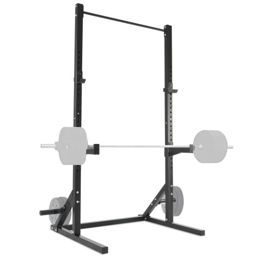 Adjustable Weight Lifting Half Squat Power Rack Barbell Dip Stand Bench Press Rack for Home Use
