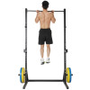 Adjustable Weight Lifting Half Squat Power Rack Barbell Dip Stand Bench Press Rack for Home Use