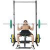 Adjustable Weight Lifting Half Squat Power Rack Barbell Dip Stand Bench Press Rack for Home Use