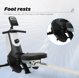 Adjustable Magnetic Foldable Indoor Rowing Machine