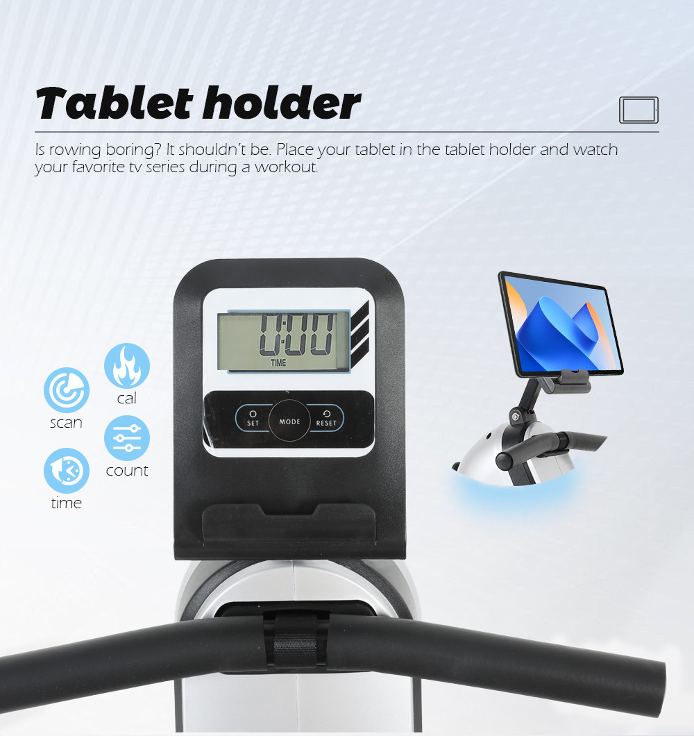 magnetic rowing machine