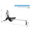 Adjustable Magnetic Foldable Indoor Rowing Machine