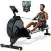 Indoor Steel Adjustable Fitness Rowing Machine Magnetic Control Exercise Equipment