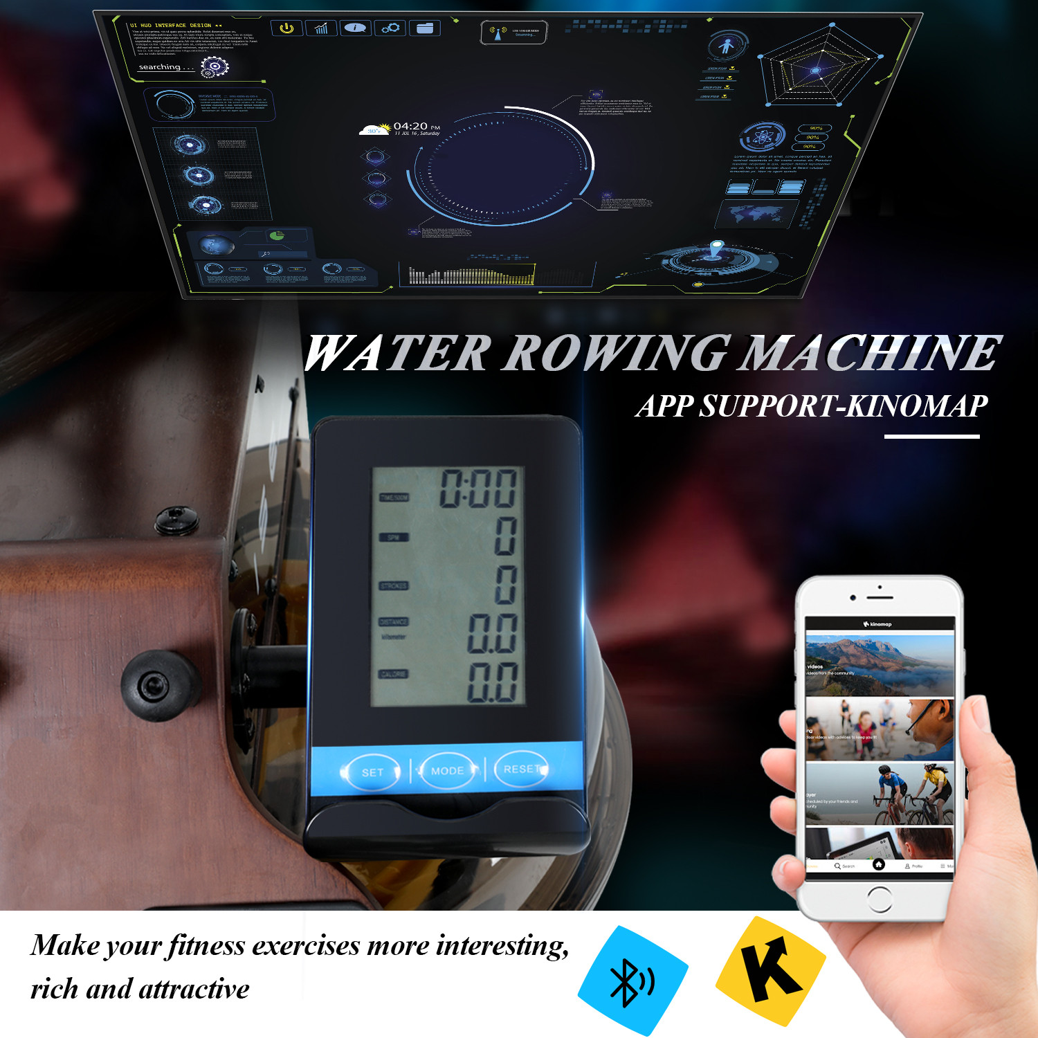 Water Rowing Machine