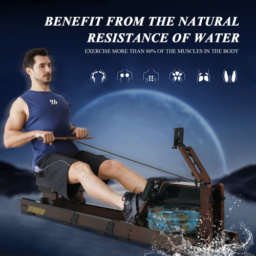Indoor Water Workout Rower Rowing Machine