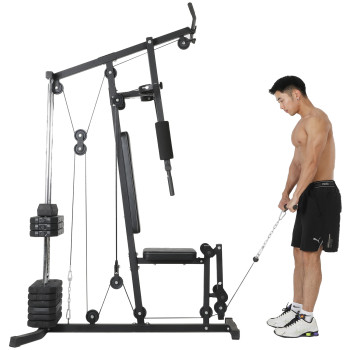 Power Tower Pull Dip Station Assistive Trainer Multi-Function Home Gym Strength Training Fitness Equipment