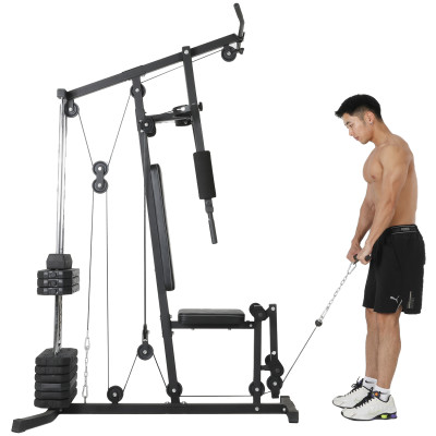 Power Tower Pull Dip Station Assistive Trainer Multi-Function Home Gym Strength Training Fitness Equipment