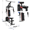 Power Tower Pull Dip Station Assistive Trainer Multi-Function Home Gym Strength Training Fitness Equipment