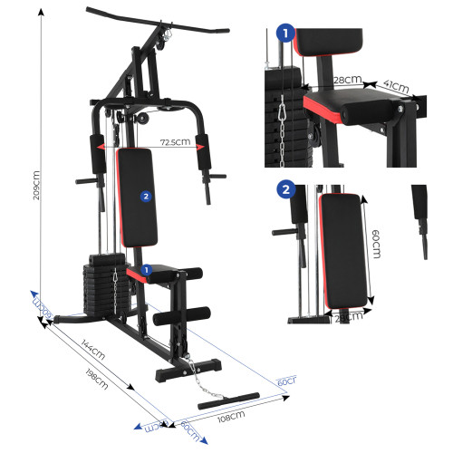 Power Tower Pull Dip Station Assistive Trainer Multi-Function Home Gym Strength Training Fitness Equipment